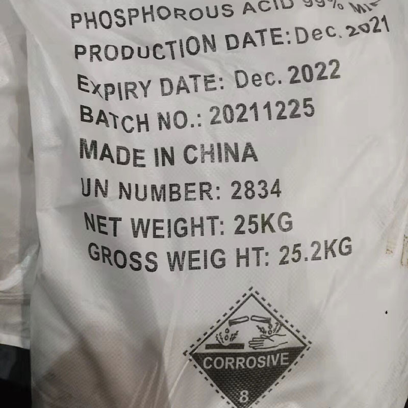 De fosforachtige Zure Chemische Industriële Rang van het Additievenh3po3 CAS 13598-36-2 Voedsel