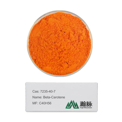 Bèta-caroteen CAS 7235-40-7 C40H56 B-caroteen C.I. Voedsel Sinaasappel 5 Provitanin A