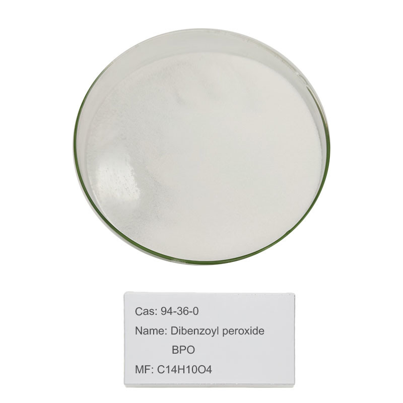 Benzoyl van CAS 94-36-0 de Polymerisatieinitiatiefnemer die van het Peroxydebpo Dibenzoyl Monomeer Agent Crosslinking