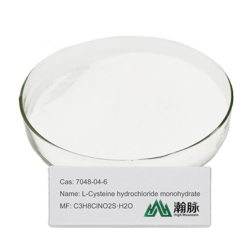 L-Cysteïne Hydrochloride Monohydraat CAS 7048-04-6 C3H8ClNO2S H2O L-Cysteïne Hcl