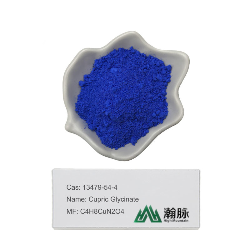 Koperdiglycinaat Chemische tussenproducten Koperglycinaat CAS 13479-54-4 C4H8CuN2O4