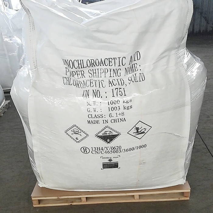 OEM Chloorazijnzuur CAS 79-11-8 Voor synthetische glycine organische tussenproducten