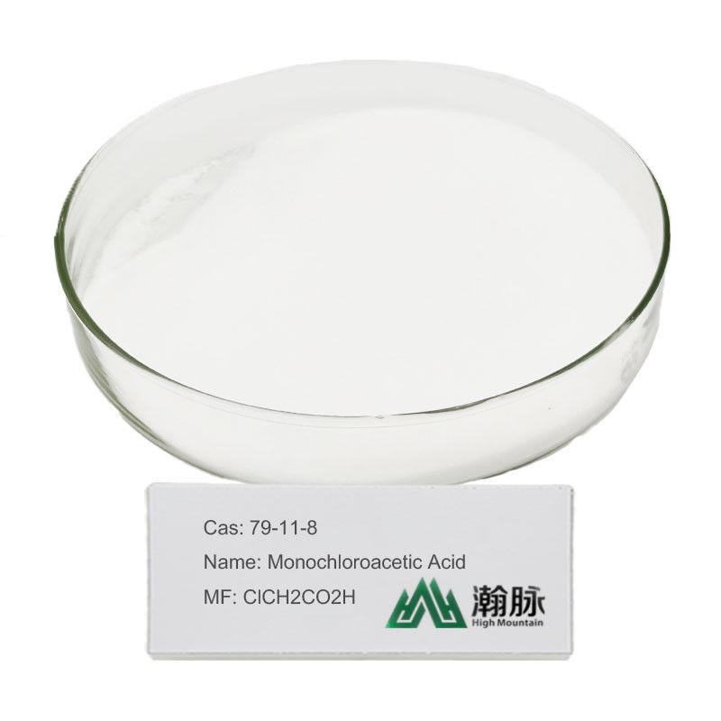 Monochloorazijnzuur CAS 79-11-8 Carboxymethyling agent Organisch tussenproduct