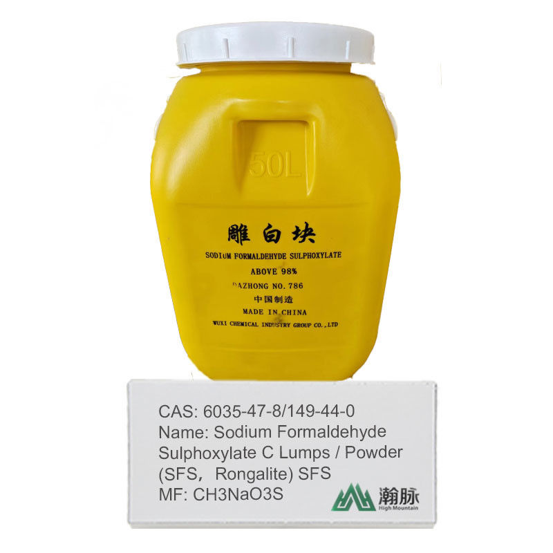 149-44-0 Natriumformaldehyde sulfoxylaat SFS 6035-47-8 Chemische toevoegingen