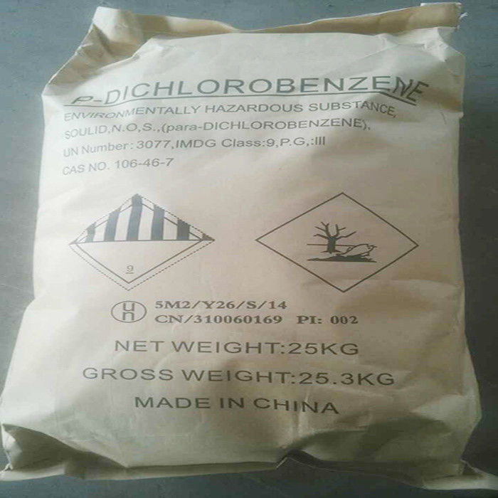 1,4-Dichloorbenzeen PDCB CAS 106-46-7 Zuivere witte vlokkenkristallen voor chemische synthese