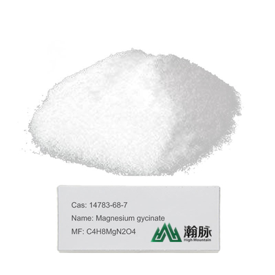 L-Magnesium Magnesium Gycinaat CAS 14783-68-7 C4H8MgN2O4 Bis(Glycinato-N,O)MagnesiumMg 20%