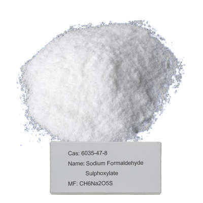 Van het de Stukkennatrium van CAS 6035-47-8 Rongalite van het Formaldehydesulfoxylate het Kristallijne Poeder